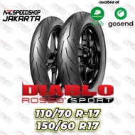 Ban PirelliRosso Sport 110-& 150 60-17