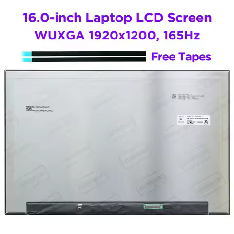 16.0-inch Laptop LCD Screen MNG007QA1-1 NE160WUM-NX2 N160JME-GE1 for ASUS Strix G614J Display Panel 