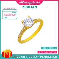[RG5006] Cincin BERTUNANG ZHULIAN Gold Plated Ring Jewellery Cincin Zhulian Original Zhulian Ring