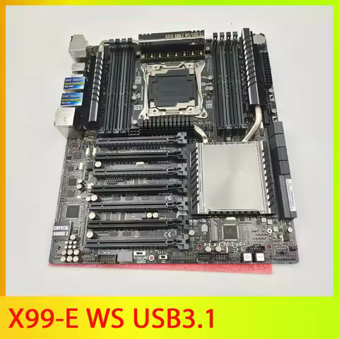 For ASUS x99 Workstation Motherboard LGA 2011-v3 E5 V3/V4 Series CPU DDR4 X99-E WS USB3.1