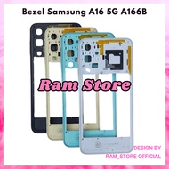 MESIN Middle Bone Bezel Samsung A16 5G A166B Bazel Middle Frame Engine Cover