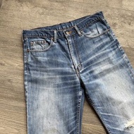 90’s LEVIS 507 DENIM JEANS CLASSIC VINTAGE JAPAN REPRO LEVI’S 牛仔褲 洗水 貓鬚