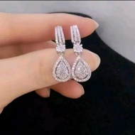 Titanium Sier Silver Bismuth Magnet Earrings