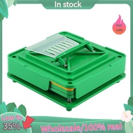 1 Piece Capsule Filling Tray 00 100 Hole Capsule Filler Manual Capsule Filler with Scraper ,Green