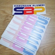 GPASBP Alumni Car Windscreen Sticker (White Base)
