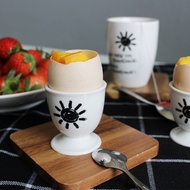 G GG Kitchen DD6 P1 Creative Ceramic Egg Cup Egg Tray Egg Egg Cup Egg Cup Egg Rack Egg Holder Goblet