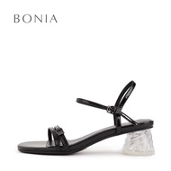Bonia Black Victoria Sandals | Kasut Sandal