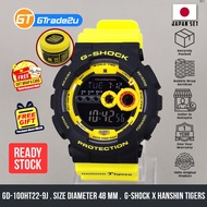 Original G Shock x Hanshin Tigers 2022 GD-100HT22-9J Digital Japan Set Limited Edition Watch [READY STOCK]