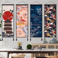 Japanese Style Japanese Style Fabric Paintings Sushi Restaurant Izakaya Decorative Painting Simple R