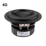 AIYIMA 4 Inch 4/8 Ohm 100W Woofer Audio Speaker Driver Bass Hifi Sound Music Waterproof Subwoofer Sp