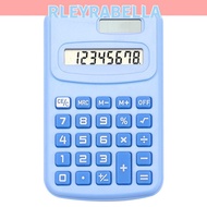 RLEYRABELLA Mini Pocket Calculator, Silent 8-Digit Scientific Calculator, Cartoon Large LCD Display 