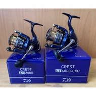 Daiwa Crest Spinning Fishing Reel 20 LT 2000 3000 4000 5000 6000 Max Drag 12KG Quality Material