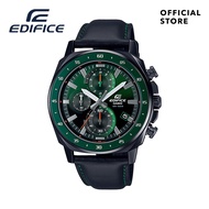 CASIO EDIFICE EFV-600CL Standard Chronograph Men's Analog Watch Leather Band