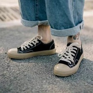 ¤﹍  High help canvas shoes retro male students spring moon Japan okayama Japanese kurume breathable 