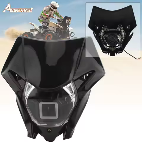 CRF150L-LED Headlight for Honda CRF150L 2018-2023 Enduro Motocross Dirt Bike High Brightness Lightin
