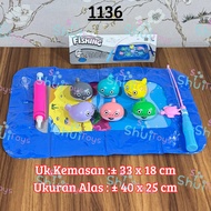 Baby Shark Fishing Toy Educational Fishing Toy/ Baby Shark Toy/ Montessori Toy/