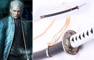 Cosplay Devil May cry Vergil Yamato Replica Sword 1065 High Carbon Steel Full Handmade Full Tang Kat