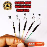 Rice field eel fishing rod, steel eel rod, eel fishing hook