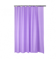 防水防黴PEVA浴簾送掛（紫色）（200*180cm）