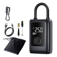 YouPin Official Store ปั้มลม พกพา ปั๊มลมแบบพกพา ที่สูบรถมอไซด์ ที่เติมลมยางรถ 4 in1พร้อมหน้าจอแสดงผล