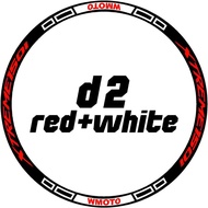 WMOTO Xtreme 150i sticker rim. READY STOCK