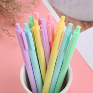 0.5mm Black Inks Gel Pen Office Student Dakwat Basah Hitam Tekan Colorful Macaron 0.5 Borong Gift Re