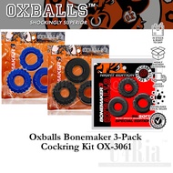 Oxballs Bonemaker 3-Pack Cockring Kit OX-3061 [Authorized Dealer]