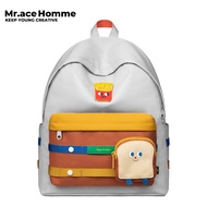กระเป๋าเป้แล็ปท็อปสำหรับเดินทาง14นิ้วสำหรับผู้หญิงกระเป๋าเป้สะพายหลังแบบเฉพาะกลุ่มดีไซน์ดั้งเดิมของ Mr.ace Homme Footie Series
