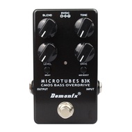 Demonfx Microtubes B3K V2 Bass Effect Pedal with Overdrive Effect