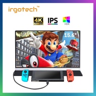 [ Local Ready Stocks ] IRGOTECH Portable Gaming Monitor 4K IPS  Monitor 15.6 inch ultra slim Portabl