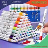 12/24/36 Colour Marker Pen Acrylic Mark Set Portable Non-Toxic  Waterproof Coloring Marker Pen Drawi
