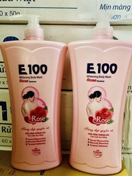Sữa tắm trắng da hoa hồng E100 - 12L