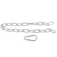 Veemoon 1pc Extension Chain Extension Cable Wrist Trainer Workout Belt Dual Grip Tricep Chain Pulldo