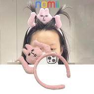 Funny Pink Bunny Headband Viral Bunny Headband Clip Bunny Headband Hair Clip Cute Headband