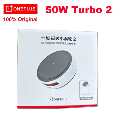OnePlus Turbo 2 AIRVOOC 50W Magnetic Charger Wireless Charging cooling fan Quick Charge for iPhone O