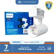 Philips Essential LED Projector Lamp ST033T LED5/830 7W Yellow 3000K 36D - White