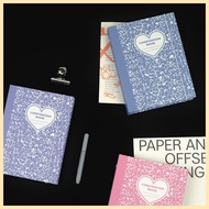 ¤ ☸ ❈ Lucalab A5 25R Composition Hard Cover Ring Binder Photocard Binder