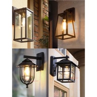 Solid Outdoor Wall Light / Lampu Dinding Luar Rumah / Pillar Light / Fencing Light / Lampu Tiang