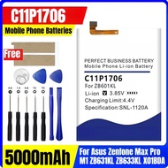 5000mAh C11P1706 Mobile Phone Batteries for Asus Zenfone Max Pro M1 ZB631KL ZB633KL X01BDA
