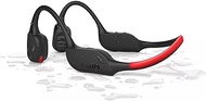 Philips Audio TAA7607BK/00 Wireless Open Ear Sports Headphones, IP66 Splash and Sweat Protection, Up to 9 Hours Playtime, LED Safety Lights, Black, One Size
