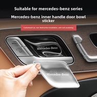 (250724)Applicable To 24 Models Mercedes-Benz E300L/GLC300 Interior Door Handle Decoration Sticker C