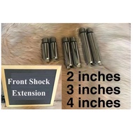 Front Shock Extension - 2 inches / 3 inches / 4 inches
