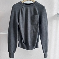 ::LOUIS VUITTON:: LV 灰色針織上衣 秋冬