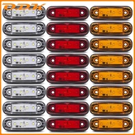 4x/6x/8x/10x LED 12V 24V Car External Side Marker Clearance Tail Light Signal Warning Brake Indicato