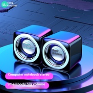 Jiashi Soaiy USB nhỏ gọn-Powered Loa máy tính Với âm trầm phong phú Cho Máy Tính Để Bàn Và Máy Tính