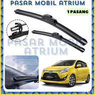 Wiper Mobil Agya Ayla / Wiper Mobil Frameless Toyota Agya 1 Pasang