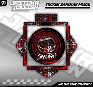 Stiker Sangkar Burung Murai Sticker Dekal Ebod Radja BnR Setiker Decal Kandang MURAI BATU VENOM JP.S2-5