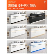 Modern Counter Consultation Lacquer Reception Small Bar Company Simple Front Station Baking Table Be