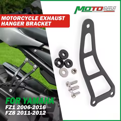 Motorcycle Aluminum Exhaust Hanger Bracket Muffler Exhaust Hanger Holder Modification 1PC For Yamaha