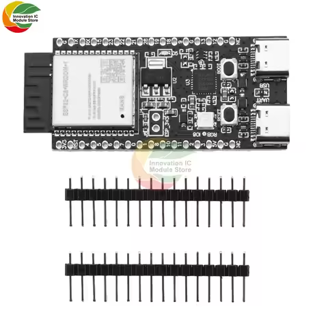 ESP32-C6-DevKitC-1 WiFi Bluetooth Development Board Core Board CP2102 Onboard ESP32-C6-DevKitC-1-N8